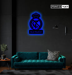 Wooden LED Backlit - REAL MADRID CF