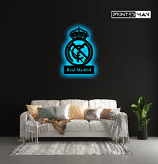 Wooden LED Backlit - REAL MADRID CF